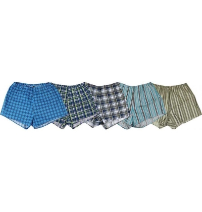 NOVIA-Pánské klasické plátěné trenýrky