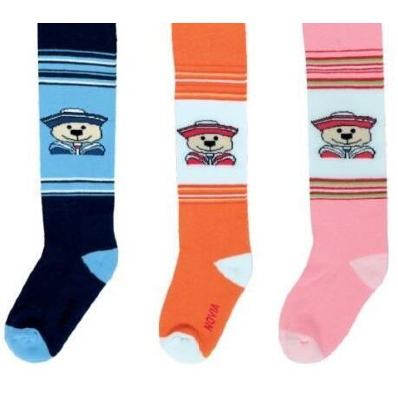 NOVIA-PK se stříbrem+plyš,110-116 MEDVÍDEK MODRÁ