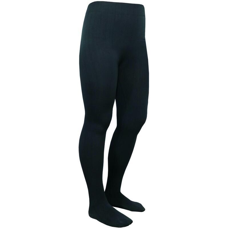 NOVIA THERMO punčocháče -  L 07 - ČERNÁ  L