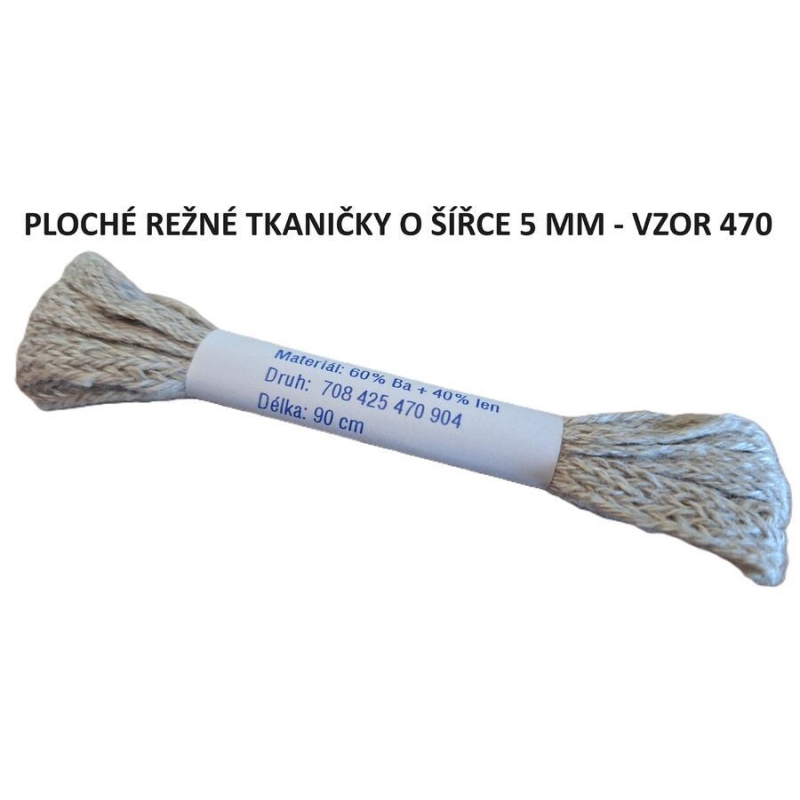 ODETKA-470 TKANIČKY ploché, režné, 90 cm