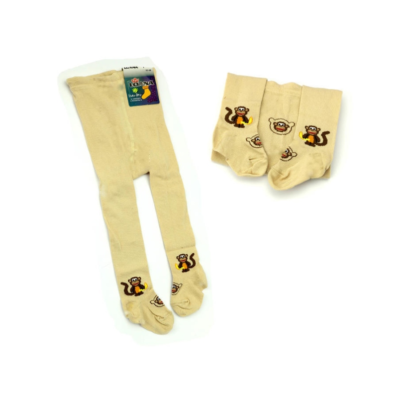 OPIČKA (51167), LOANA, ba+lycra+ALOE, 62-68