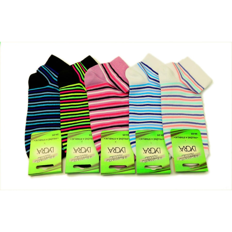 PROPS - LYCRA - 3/4, slabé proužky, 24-25 (37-38)