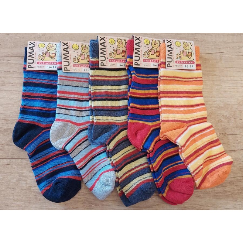 PUMAX-PROUŽKY dětské ponožky