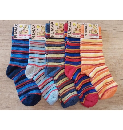 PUMAX-PROUŽKY dětské ponožky