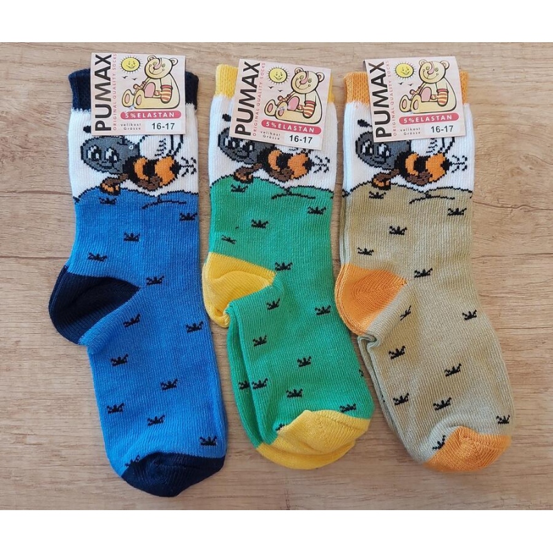 PUMAX-VČELKA dětské ponožky