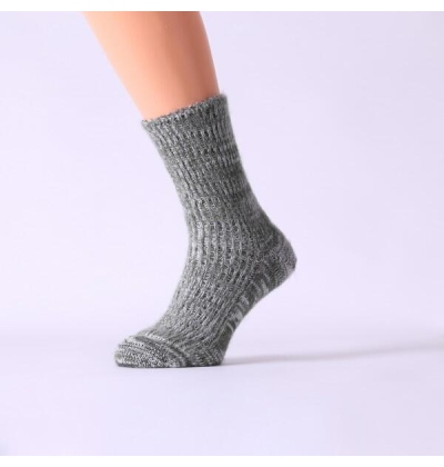 RADEK - šedé ponožky s vlnou, vel. 23-24