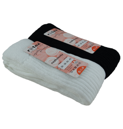 ROTEX-NADKOLENKY akrylové, vel.24-25 (37-38) BÍLÁ