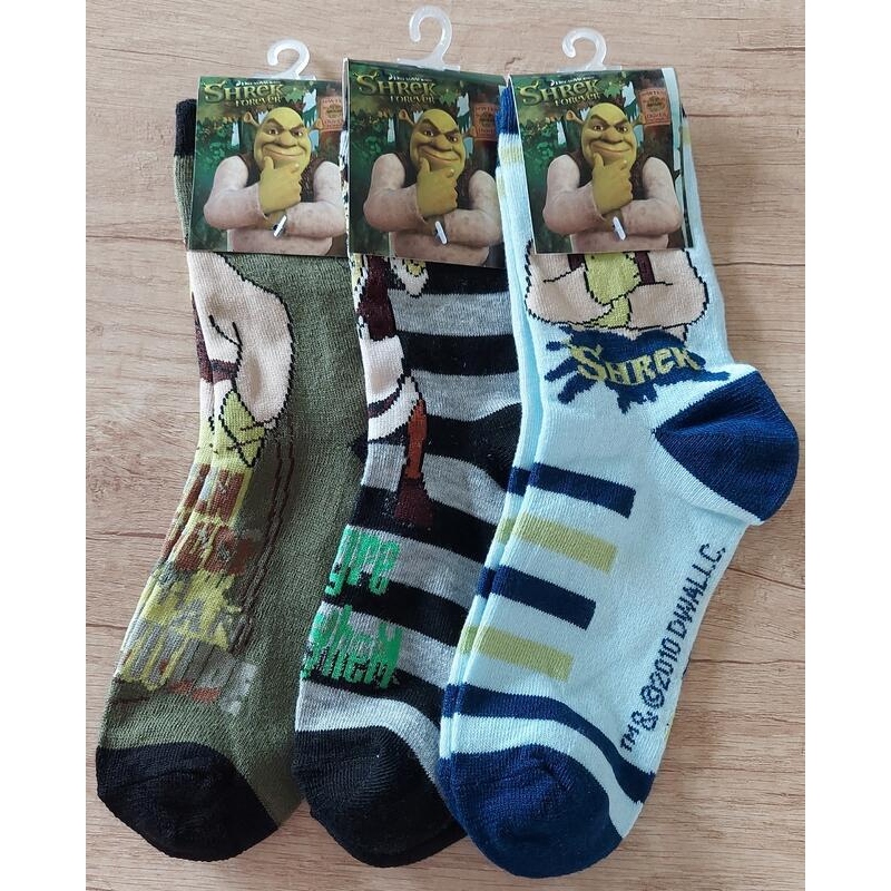 SHREK - dětské ponožky, vel.23-26