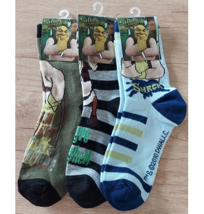 SHREK - dětské ponožky, vel.23-26
