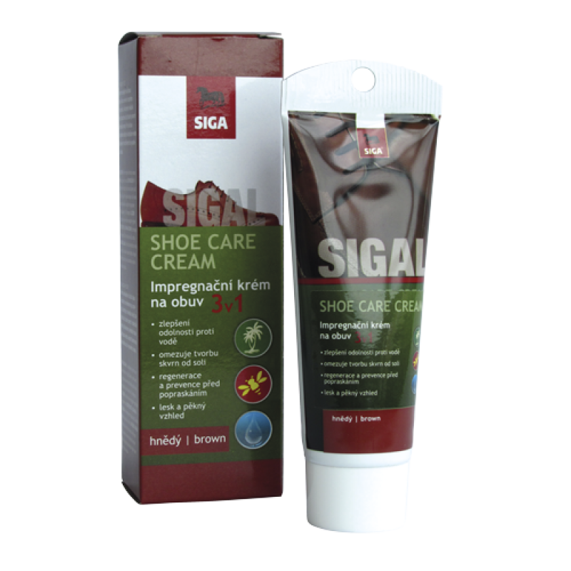 SIGAL- impreg.krém tuba bez apl.75 ml 3v1 BEZBARVÁ