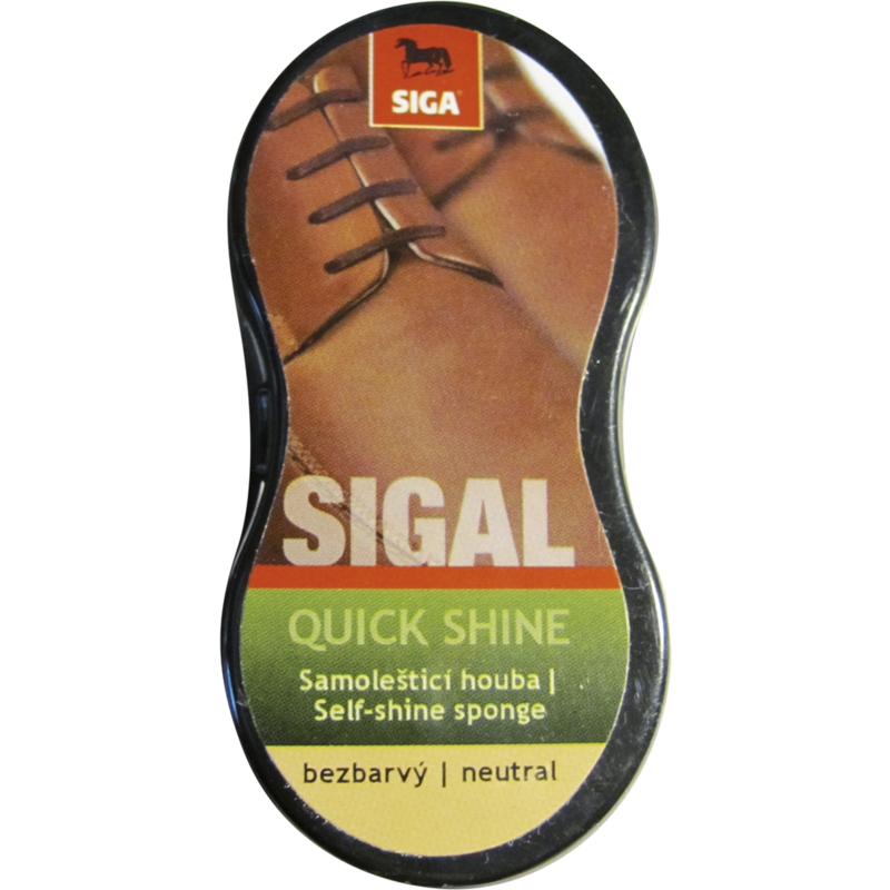 SIGAL - samoleštící MINI HOUBA na obuv