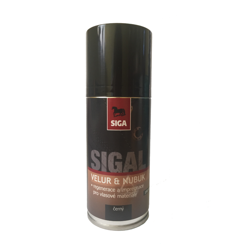 SIGAL - sprej renovace-impr.- velur,nubuk BEZBARVÁ