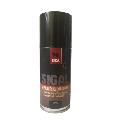 SIGAL - sprej renovace-impr.- velur,nubuk BEZBARVÁ