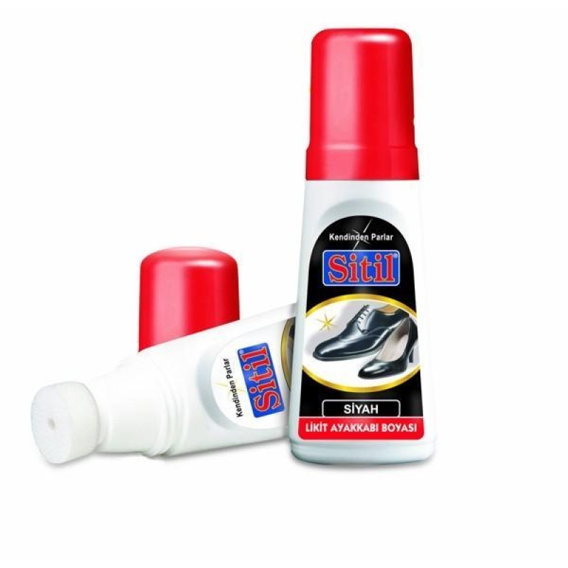 SITIL 002 - tekutý lesk na obuv,80 ml BEZBARVÁ