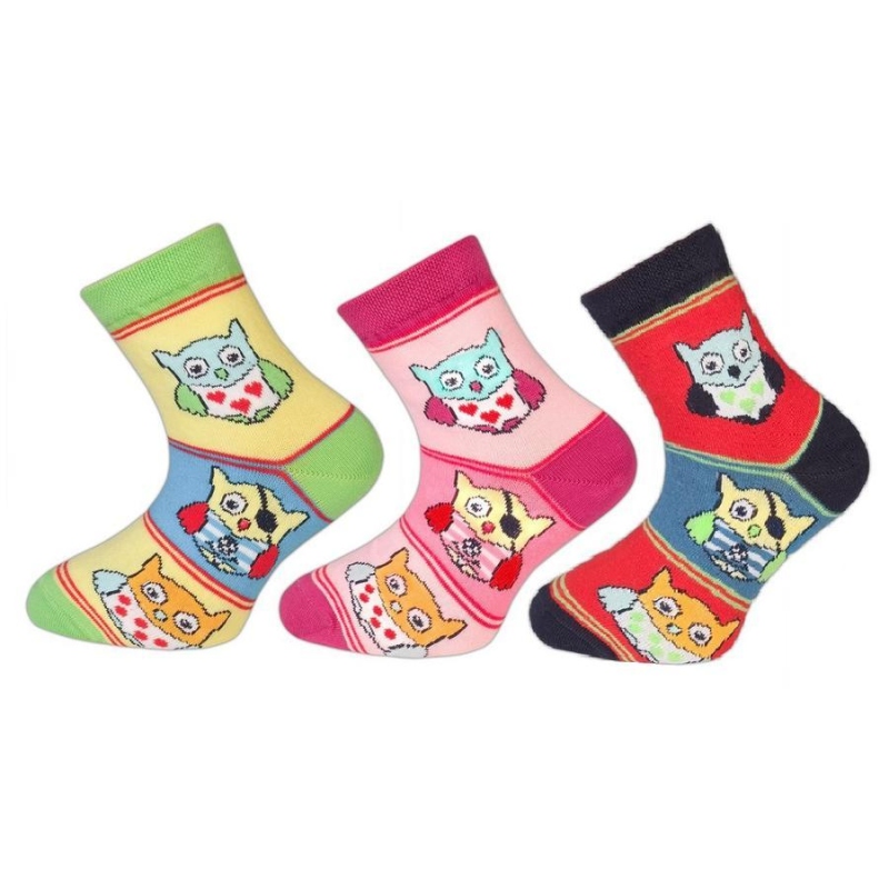 SOVÍK (TREPON), dívčí ponožky, vel. 13-15 (19-22)