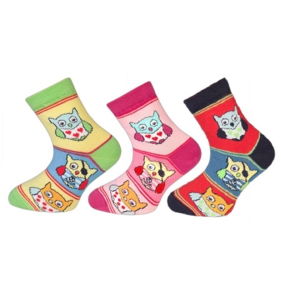 SOVÍK (TREPON), dívčí ponožky, vel. 13-15 (19-22)