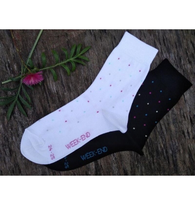 TREPON-NINA - drobné čtverečky,24-25 (37-38) BÍLÁ