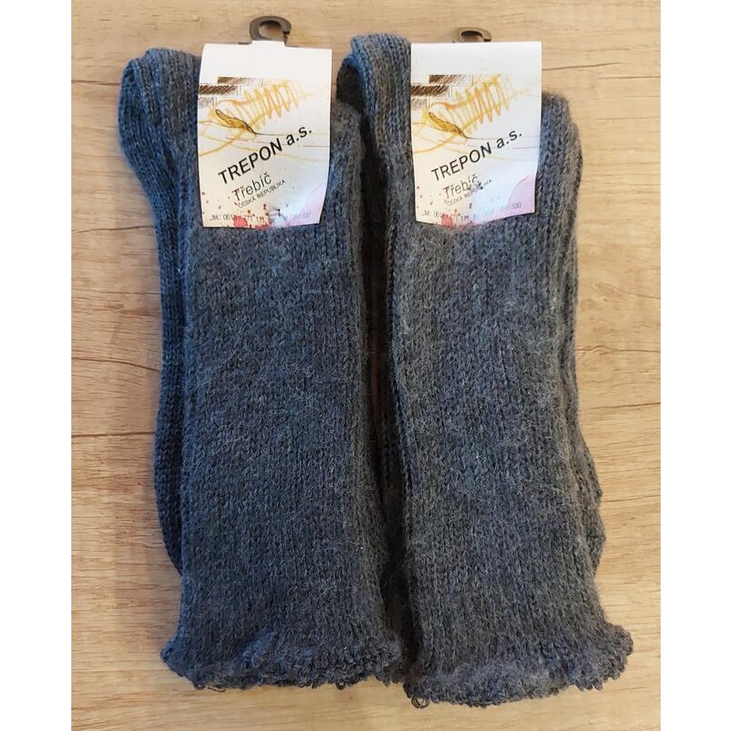 TREPON-RUNET ponožky, 45 % vlna, bez gumy