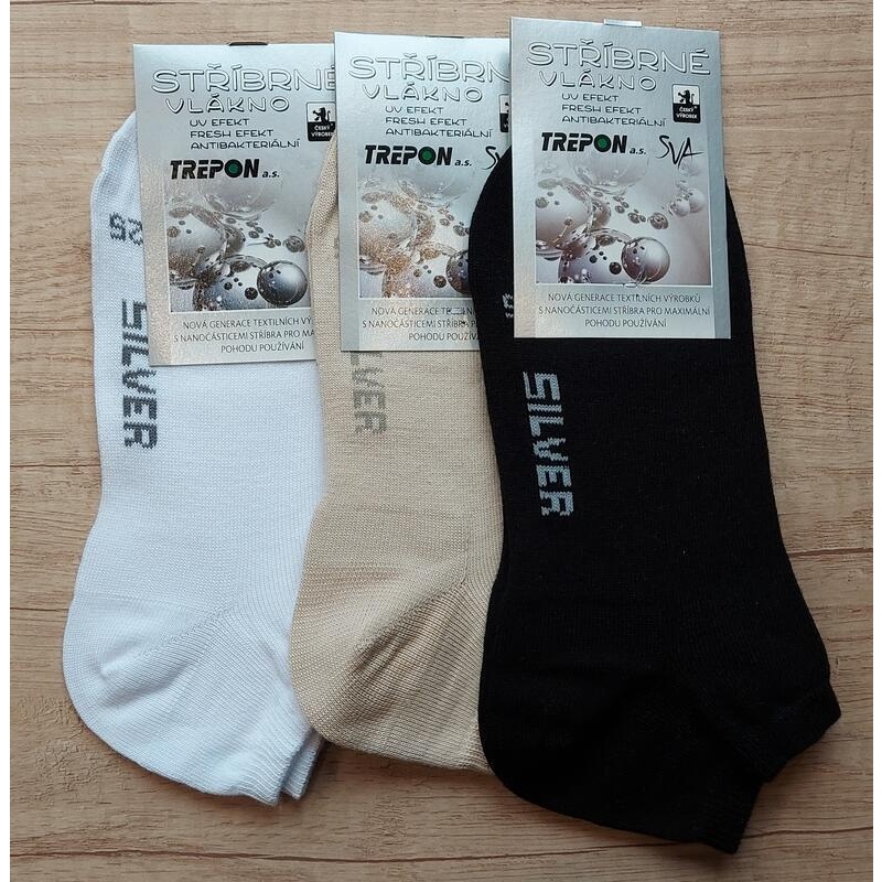 TREPON-SOTAGA dámské ponožky se stříbrem, 24-25