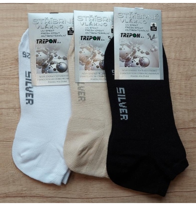 TREPON-SOTAGA dámské ponožky se stříbrem, 24-25