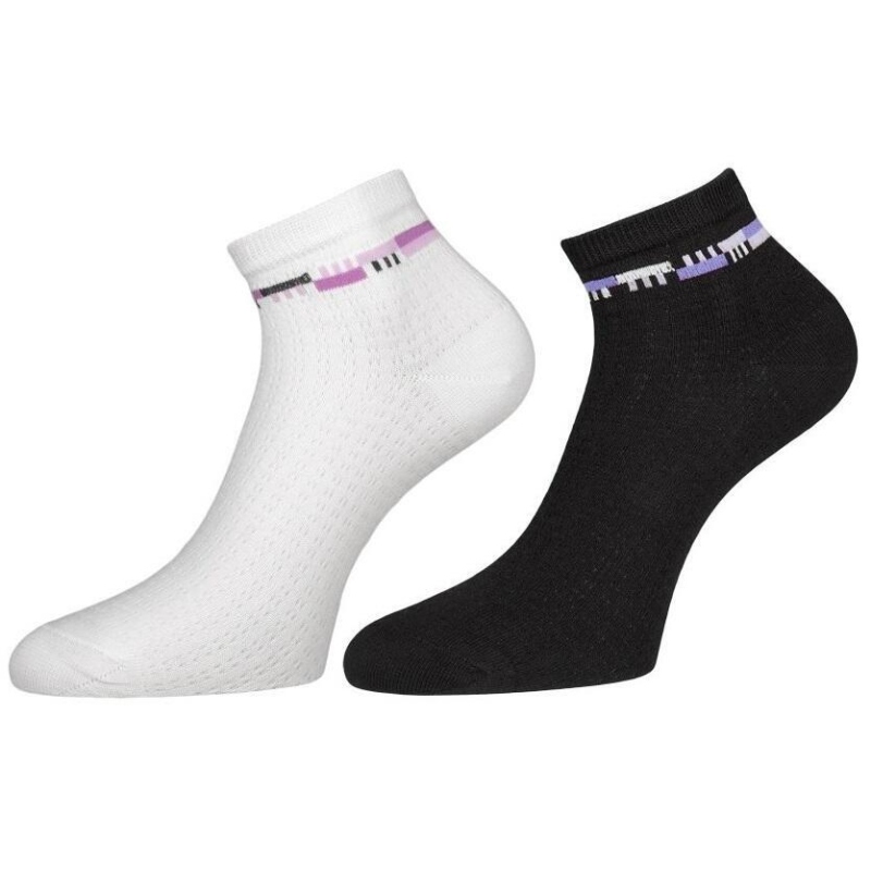 TREPON-TOSCA dámské kotníkové ponožky, 24-25 BÍLÁ