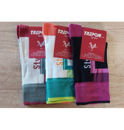 TREPON-TYLA ponožky s odvětrávací mřížkou, 24-25