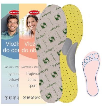 VLOŽKY SANITIZED 80-22/2 pánské s klenkem 43